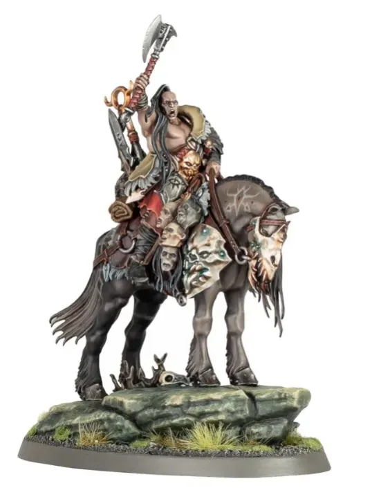 Darkoath Chieftain on Warsteed