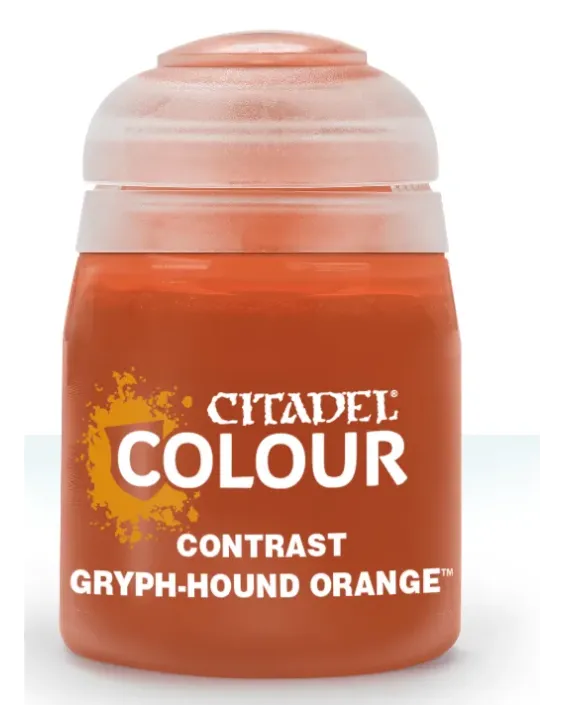Gryph-Hound Orange Citadel Paints - Contrast - 18ml