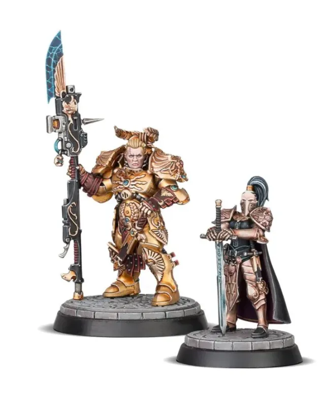 Adeptus Custodes: Valerian And Aleya Adeptus Custodes: Valerian And Aleya