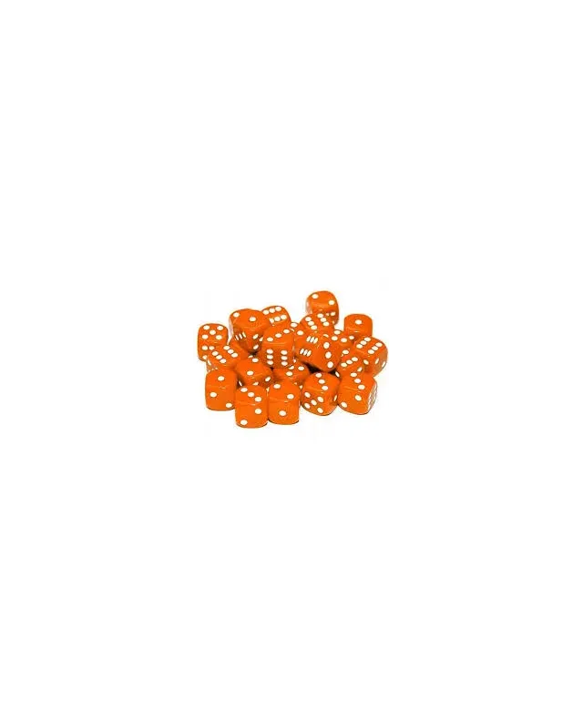 20 x 12mm D6 Dice Set - Orange 20 x 12mm D6 Dice Set - Orange
