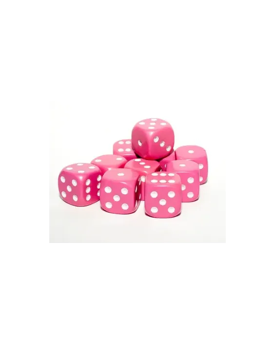 20 x 12mm D6 Dice Set - Pink