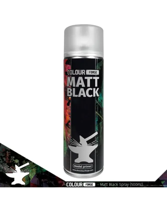 Matt Black Colour Forge - Spray - 500ml