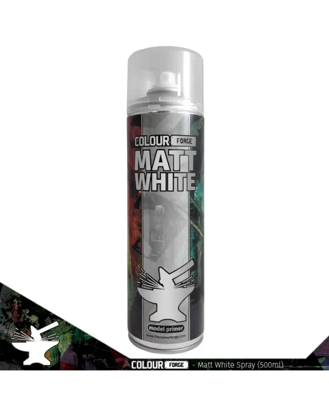 Matt White Colour Forge - Spray - 500ml Matt White Colour Forge - Spray - 500ml