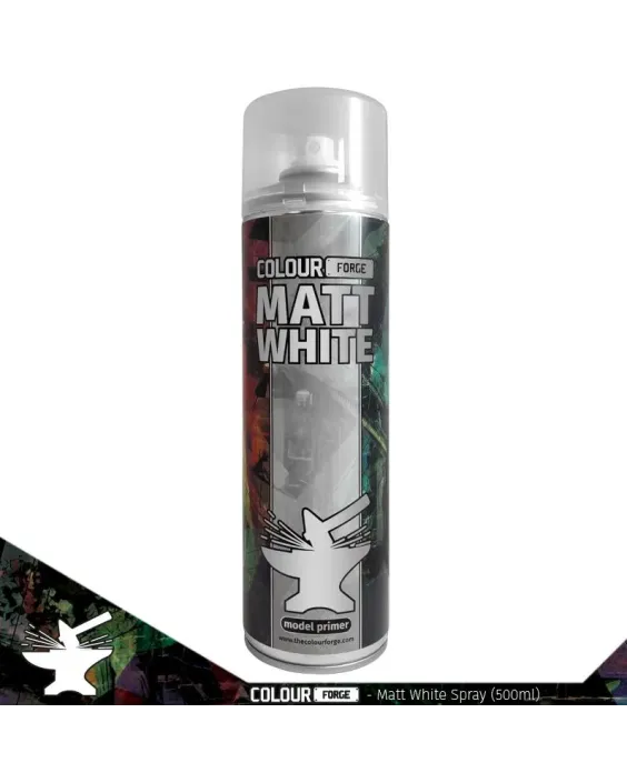 Matt White Colour Forge - Spray - 500ml