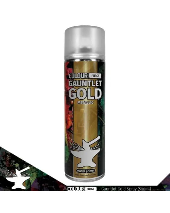 Gauntlet Gold Colour Forge - Spray - 500ml