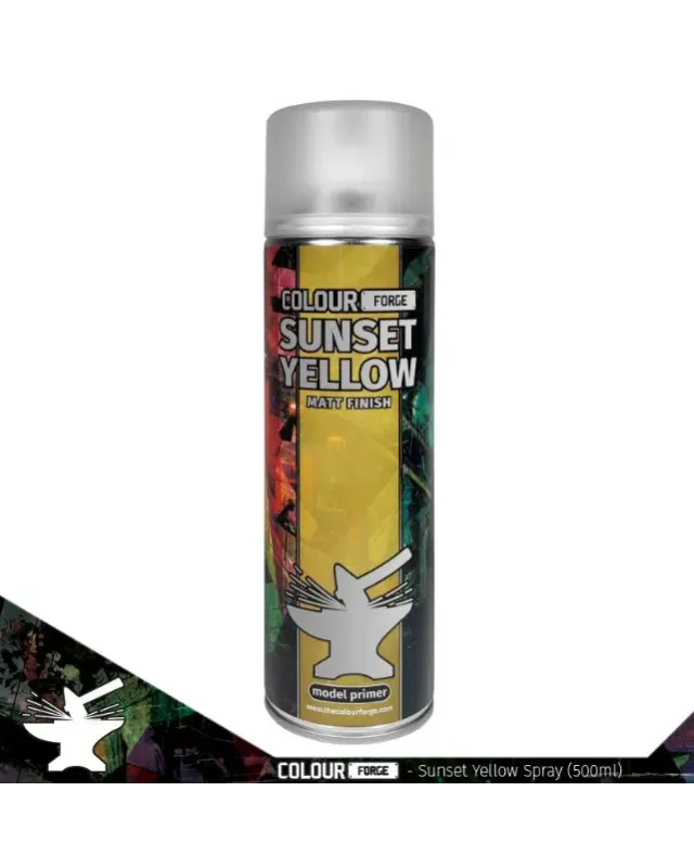 Sunset Yellow Colour Forge - Spray - 500ml Sunset Yellow Colour Forge - Spray - 500ml