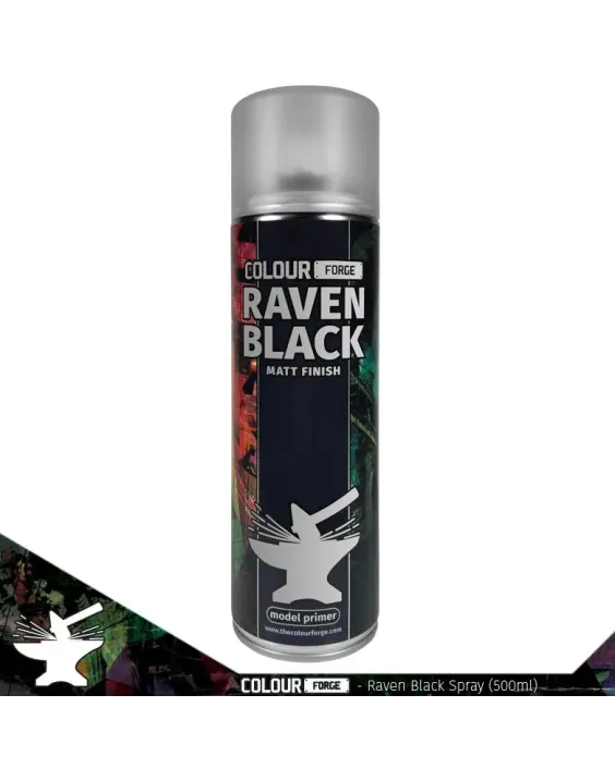 Raven Black Colour Forge - Spray - 500ml