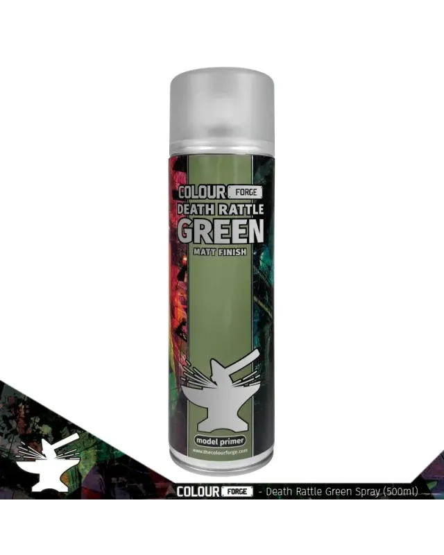 Death Rattle Green Colour Forge - Spray - 500ml Death Rattle Green Colour Forge - Spray - 500ml