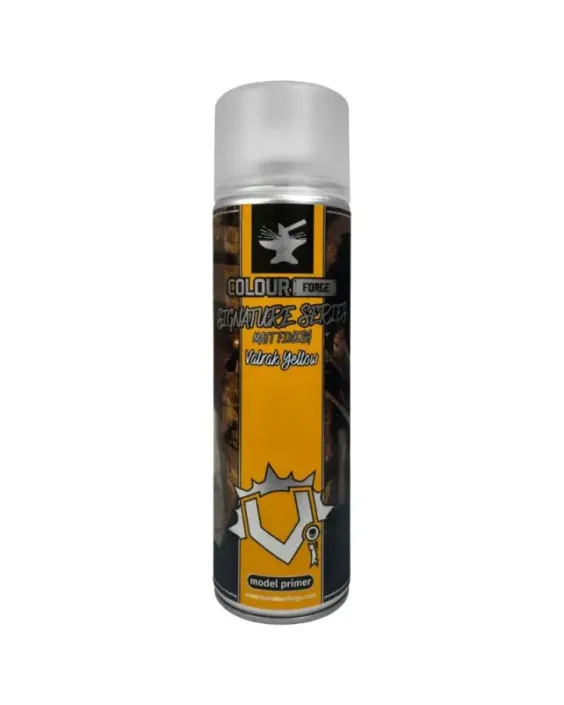 Colour Forge Signature Series Matt Finish Valrak Yellow
