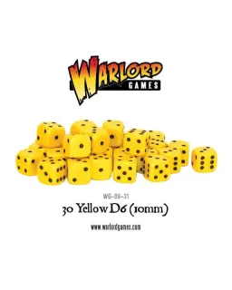 Warlord Games Yellow D6