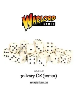 Warlord Games Ivory D6