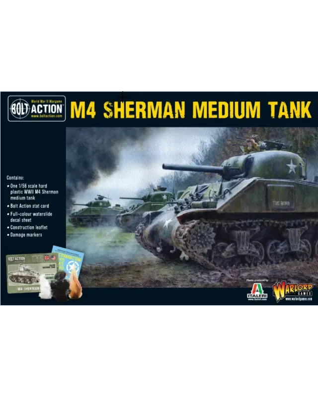 Bolt Action: M4 Sherman Medium Tank Bolt Action: M4 Sherman Medium Tank