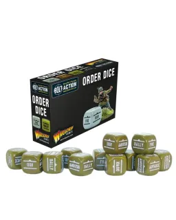Warlord Order Dice - Olive Drab
