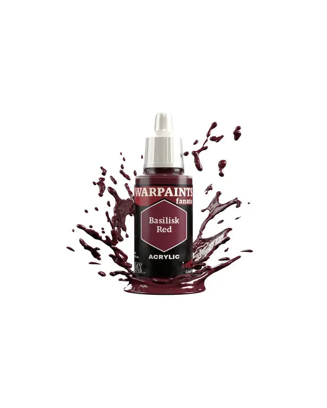 Warpaints Fanatic Basilisk Red