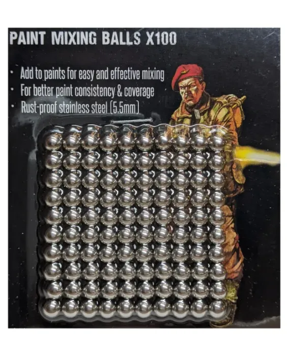 Paint Mixing Balls x100