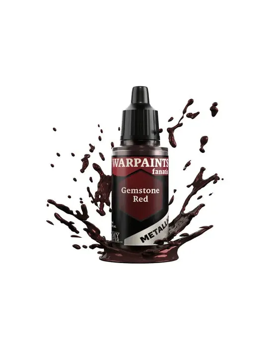 Warpaints Fanatic Metallic Gemstone Red