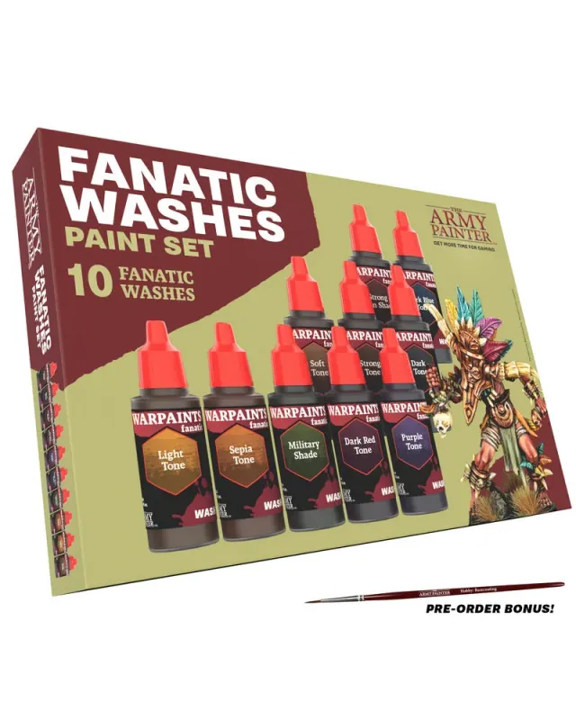 Warpaints Fanatic Washes Set Warpaints Fanatic Washes Set