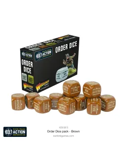 Warlord Order Dice - Brown