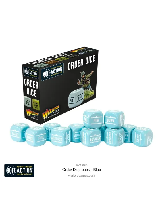 Warlord Order Dice - Blue