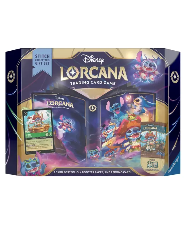 Disney Lorcana Azurite Sea - Stitch Collectors Gift Set Disney Lorcana Azurite Sea - Stitch Collectors Gift Set