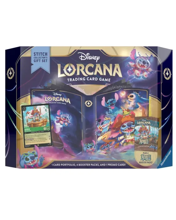 Disney Lorcana Azurite Sea - Stitch Collectors Gift Set
