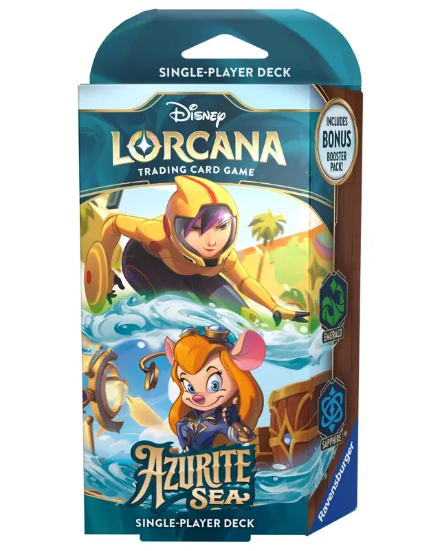Disney Lorcana Azurite Sea Starter Set Disney Lorcana Azurite Sea Starter Set