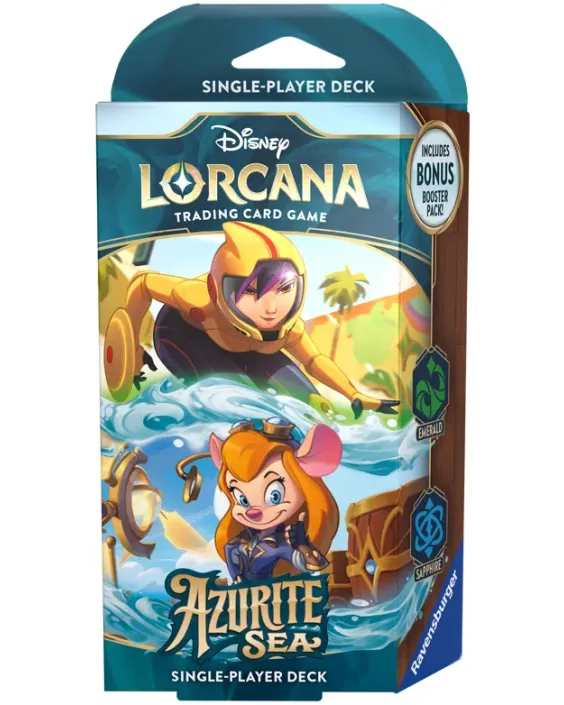 Disney Lorcana Azurite Sea Starter Set