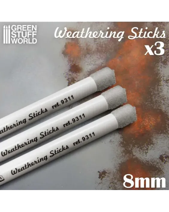 Green Stuff World: Weathering Brushes 8mm