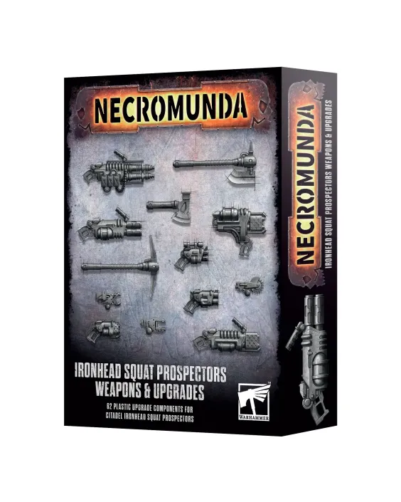 Necromunda Squat Prospectors Weapons & Upgrades