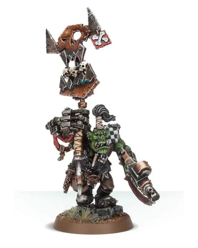 Orks: Nob With Waaagh! Banner Orks: Nob With Waaagh! Banner