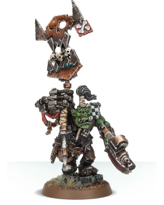 Orks: Nob With Waaagh! Banner