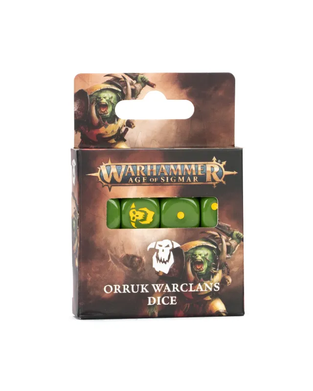 Age of Sigmar: Orruk Warclans Dice Set Age of Sigmar: Orruk Warclans Dice Set