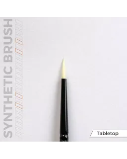 Tabletop Syntethic Brushes Set (3 Brushes)