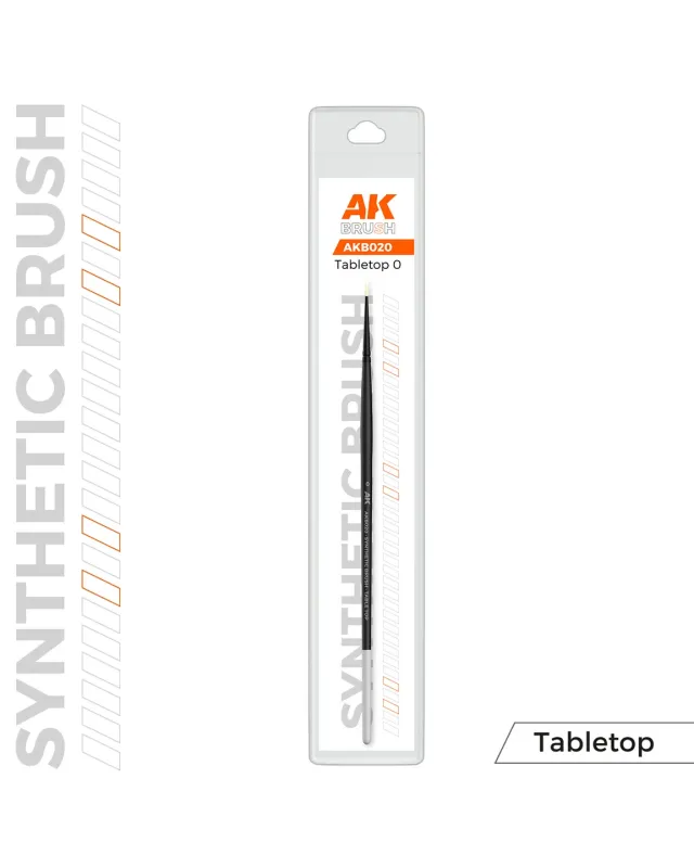 Ak Synthetic Tabletop Brush – Size 0 Ak Synthetic Tabletop Brush – Size 0