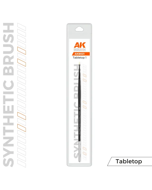 Ak Synthetic Tabletop Brush – Size 1 Ak Synthetic Tabletop Brush – Size 1