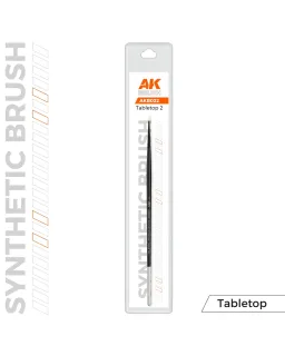 Ak Synthetic Tabletop Brush – Size 2