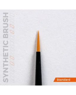 Precision Syntethic Brushes Set (4 Brushes)