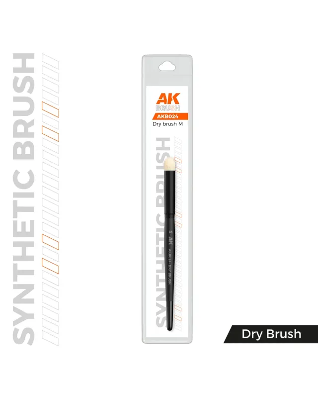 Ak Synthetic Dry Brush – M Ak Synthetic Dry Brush – M