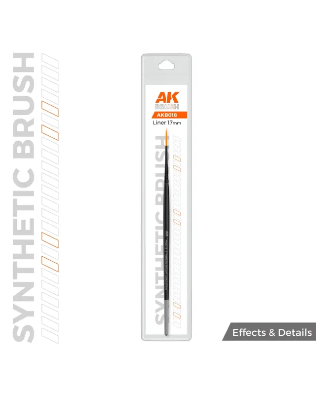 Ak Synthetic Brush – Liner 17mm Ak Synthetic Brush – Liner 17mm