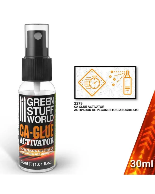 Green Stuff World: CA-Glue Activator 30ml Green Stuff World: CA-Glue Activator 30ml