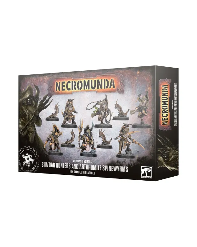 Necromunda: Sha'dar Hunters And Arthromite Spinewyrms Necromunda: Sha'dar Hunters And Arthromite Spinewyrms