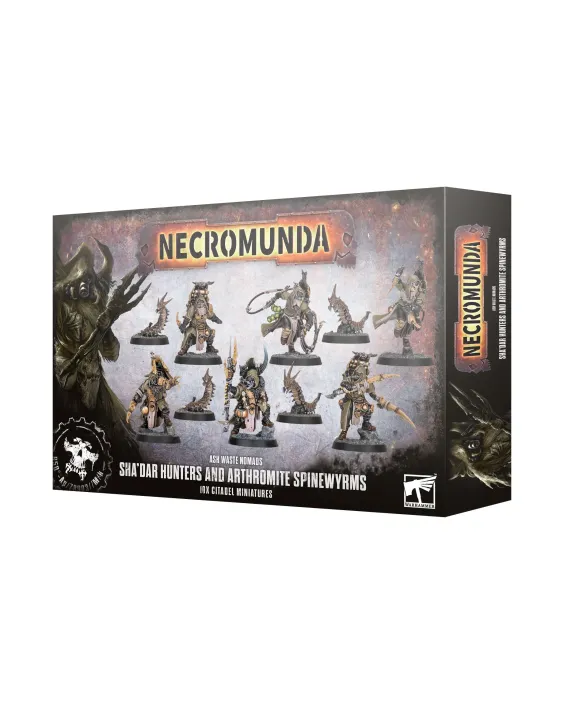 Necromunda: Sha'dar Hunters And Arthromite Spinewyrms