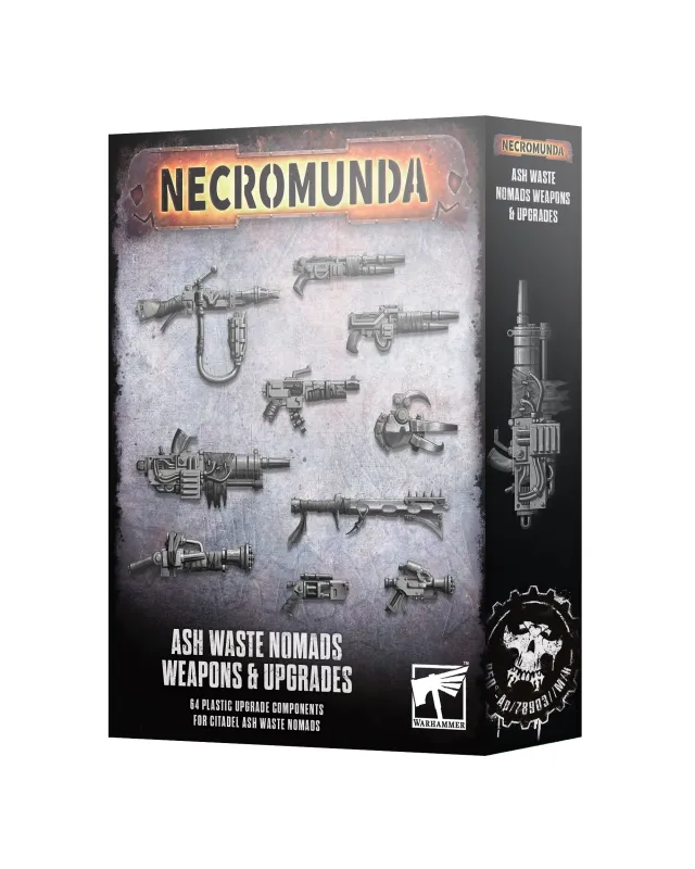 Necromunda: Ash Waste Nomad Weapons and Upgrades Necromunda: Ash Waste Nomad Weapons and Upgrades