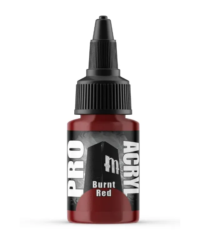Pro Acryl - Burnt Red - 22ml Pro Acryl - Burnt Red - 22ml
