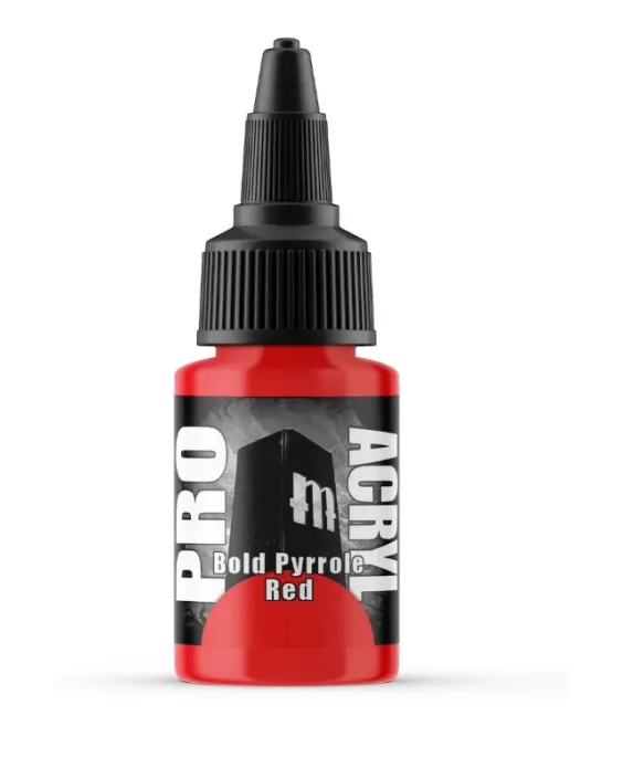 Pro Acryl - Bold Pyrrole Red - 22ml