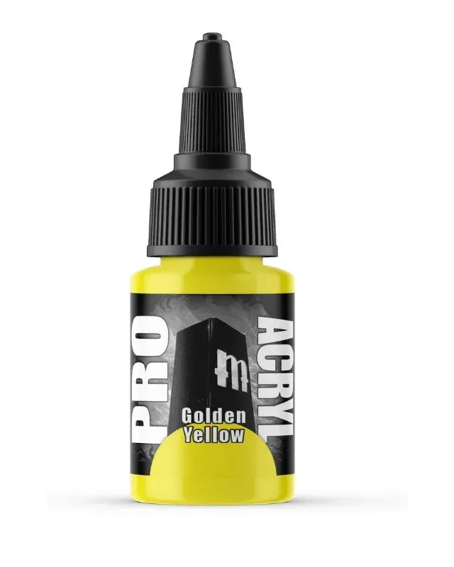 Pro Acryl - Golden Yellow - 22ml Pro Acryl - Golden Yellow - 22ml