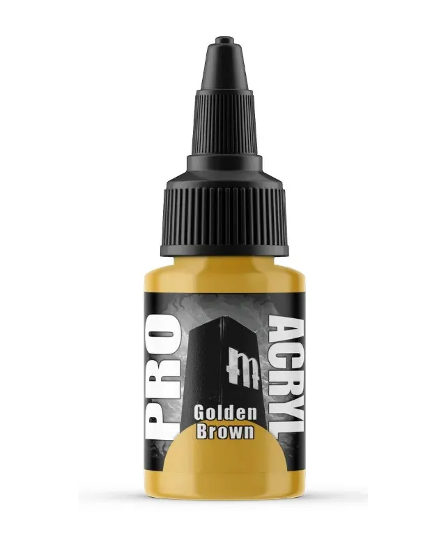 Pro Acryl - Golden Brown - 22ml Pro Acryl - Golden Brown - 22ml