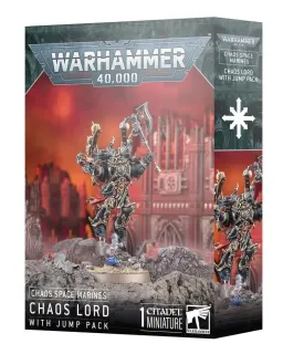 Chaos Space Marines: Chaos Lord with Jump Pack