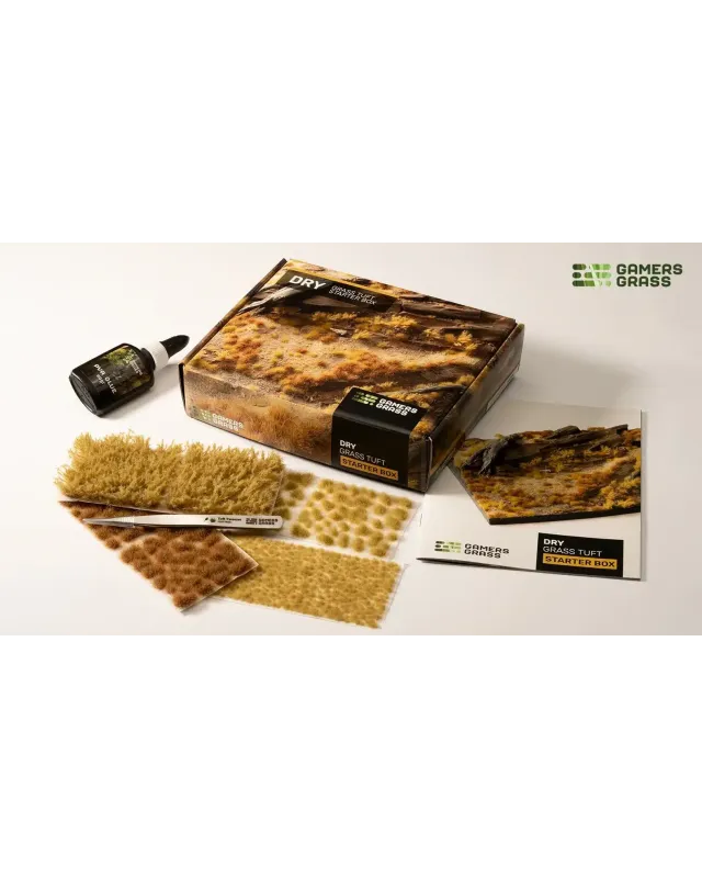 Gamers Grass Tuft Starter Box - Dry