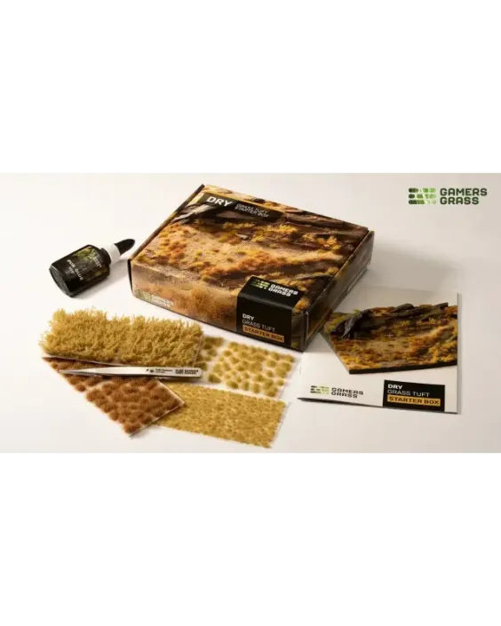 Gamers Grass Tuft Starter Box - Dry